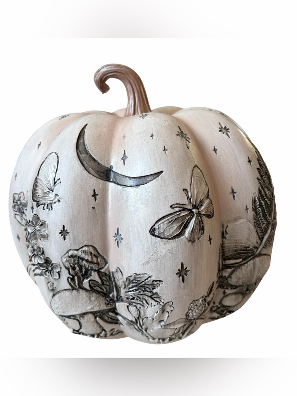 Martha Stewart Halloween Celestial Etched Pumpkin